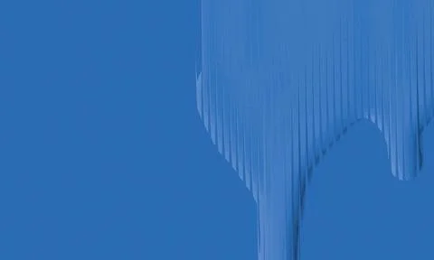 Abstract Blue Background with Creative Vertical Paper Cut Effect and Grainy.. Stock Illustration