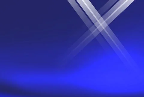 Abstract blue background with crossed white lines concept series Stock Illustration