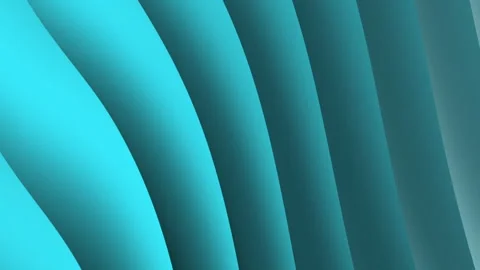 Abstract blue background with curved lines suitable for presentations Video stock 312300856