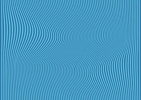 Abstract blue background with curved lines Stock Illustration