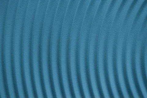 Abstract Blue Background with Curved Parallel Lines Stock Photos