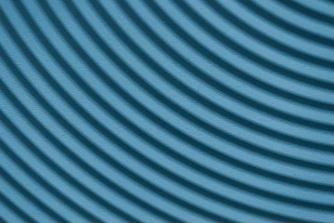 Abstract Blue Background with Curved Parallel Lines Stock Photos