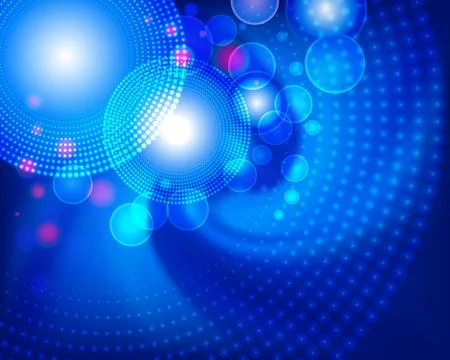 Abstract blue background for design Stock Illustration