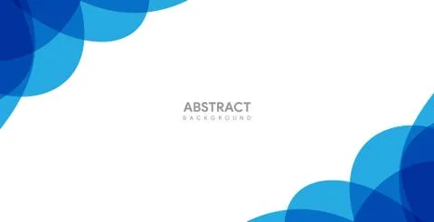 Abstract blue background design. modern blue background template Stock Illustration