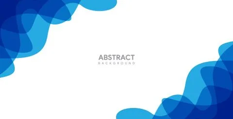 Abstract blue background design. modern blue background template Stock Illustration