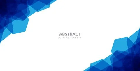 Abstract blue background design. modern blue background template Stock Illustration