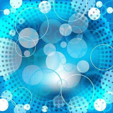 Abstract blue background design with shapes Stock Illustration