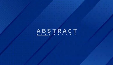 Abstract blue background with diagonal geometric shapes and subtle halftone dot Stock Illustration