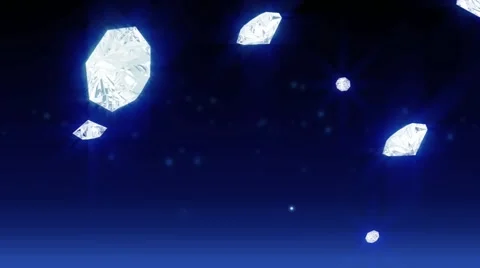 Abstract blue background with diamonds Stock Footage 41150097