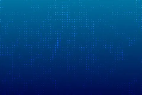 Abstract blue background with dots and lines with gradient color, blue halftone 스톡 일러스트
