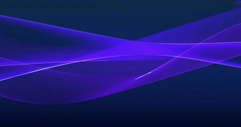 Abstract blue background with dynamic blue 3d lines. 3d render Stock Footage 162883330