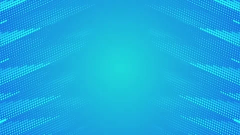Abstract Blue Background with Dynamic Halftone Pattern and Gradient Effect. Stock Footage 320469175