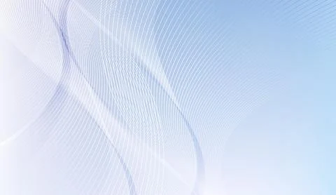 Abstract blue background with dynamic wave lines and smooth gradients for イラスト素材