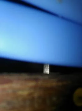 Abstract blue background with elements in a blur effect Foto stock