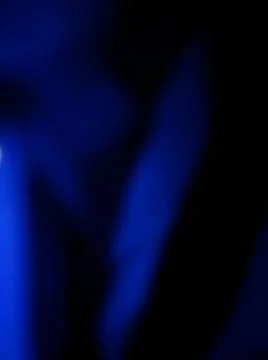 Abstract blue background with elements in a blur effect Foto stock