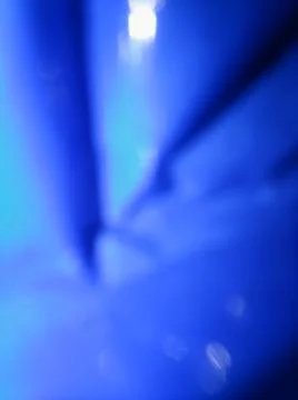 Abstract blue background with elements in a blur effect 스톡 사진