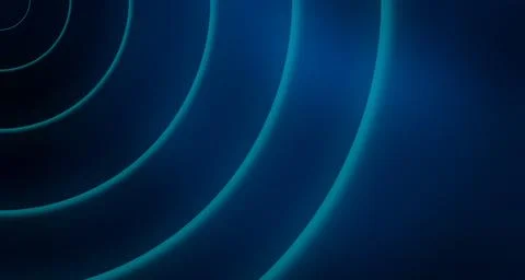Abstract blue background with expanding waves effect concept series Stock Illustration