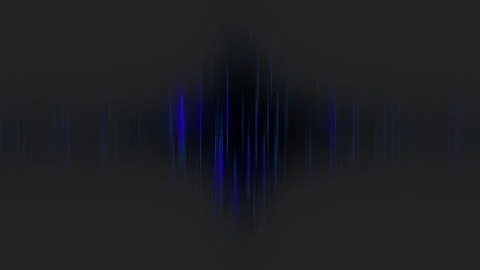Abstract blue background featuring colorful rainbow waves and digital light  Vidéo 330979329