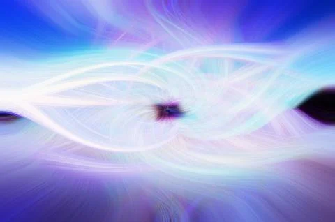 Abstract blue background. Flash light. Effective illustration. Stock Illustration
