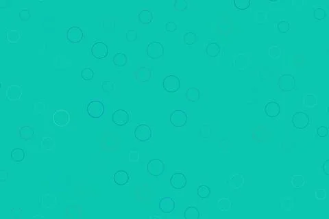 Abstract blue background with floating circles for design Stock Photos