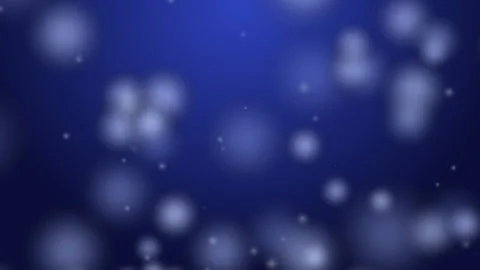 Abstract Blue Background with Floating Particles for Creative Projects Stock Footage 318424162