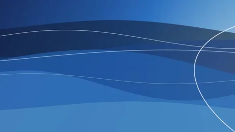 Abstract blue background with flowing curved lines and smooth motion graphi.. Vídeos de archivo 341096313