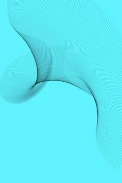Abstract blue background with flowing digital lines and geometric wave patterns 스톡 일러스트