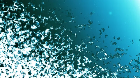 Abstract blue background Stock Footage 152485893