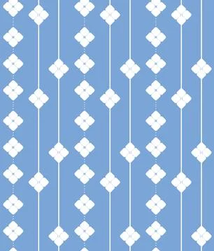 Abstract blue background with geometric pattern of rounded rectangles, vert.. Stock Illustration