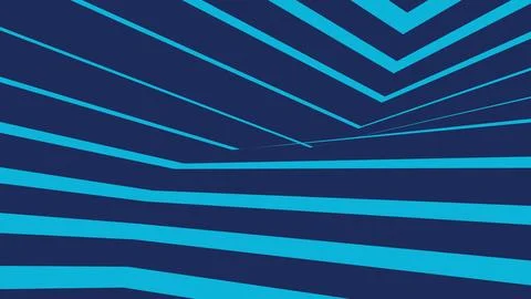 Abstract blue background with glowing cyan geometric lines Stock Illustration