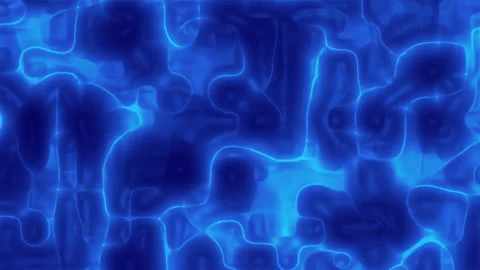 Abstract blue background with glowing lines. Stock Footage 293676266