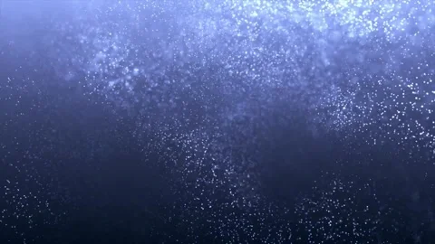 Abstract Blue Background with Glowing Particles and a Central Focus Stock-Footage 299239851