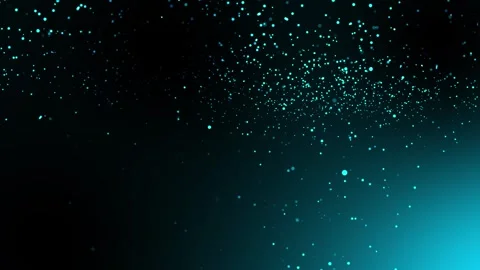 Abstract Blue Background with Glowing Particles Stars and Magic Light Sparkles Vídeo Stock 341344878