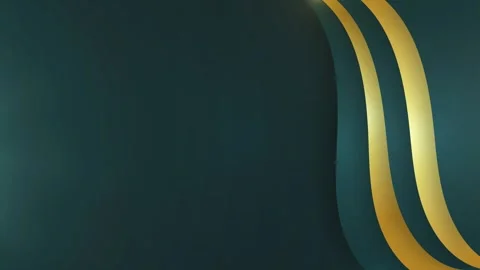 Abstract blue background with golden curve advertisement poster  animation. 動画素材 249796348