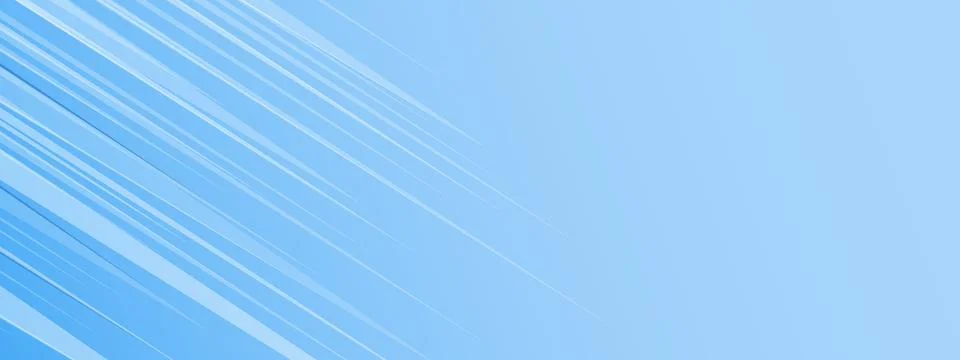 Abstract blue background with gradient and light lines. Blue gradient backgro Stock Illustration