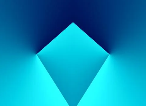 Abstract blue background with gradient and smooth transitions, smooth lines Foto stock