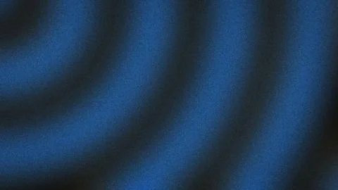 Abstract blue background with grain and blurred wavy pattern Stock Illustration