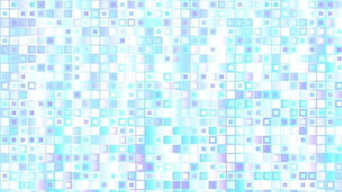 Abstract blue background with grid of shifting dots and transparent overlapping Stock Footage 339889746