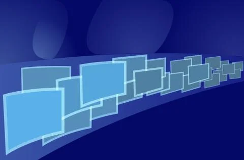 Abstract blue background. Stock Illustration