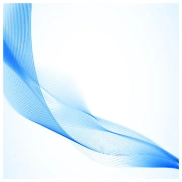 Abstract Blue Background Stock Illustration