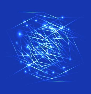 Abstract blue background Stock Illustration