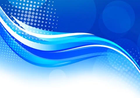 Abstract blue background Stock Illustration