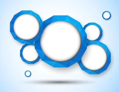 Abstract blue background Illustrazione stock