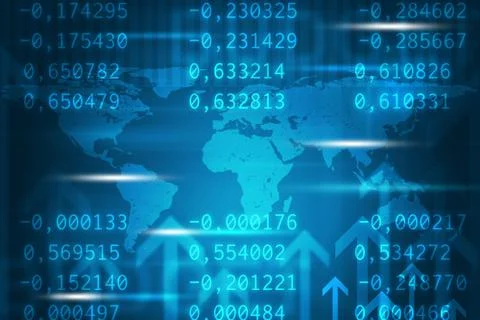 Abstract blue background Stock Illustration