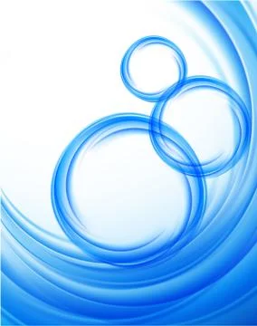 Abstract blue background Stock Illustration