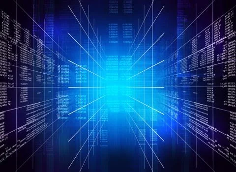 Abstract blue background Ilustração Stock