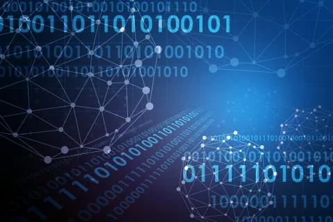 Abstract blue background Stock Illustration