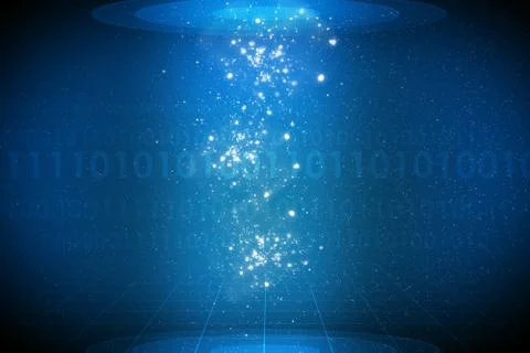 Abstract blue background Illustrazione stock