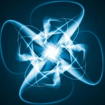 Abstract blue background Stock Illustration