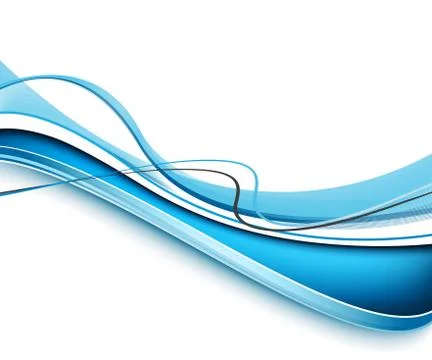 Abstract Blue Background Illustrazione stock